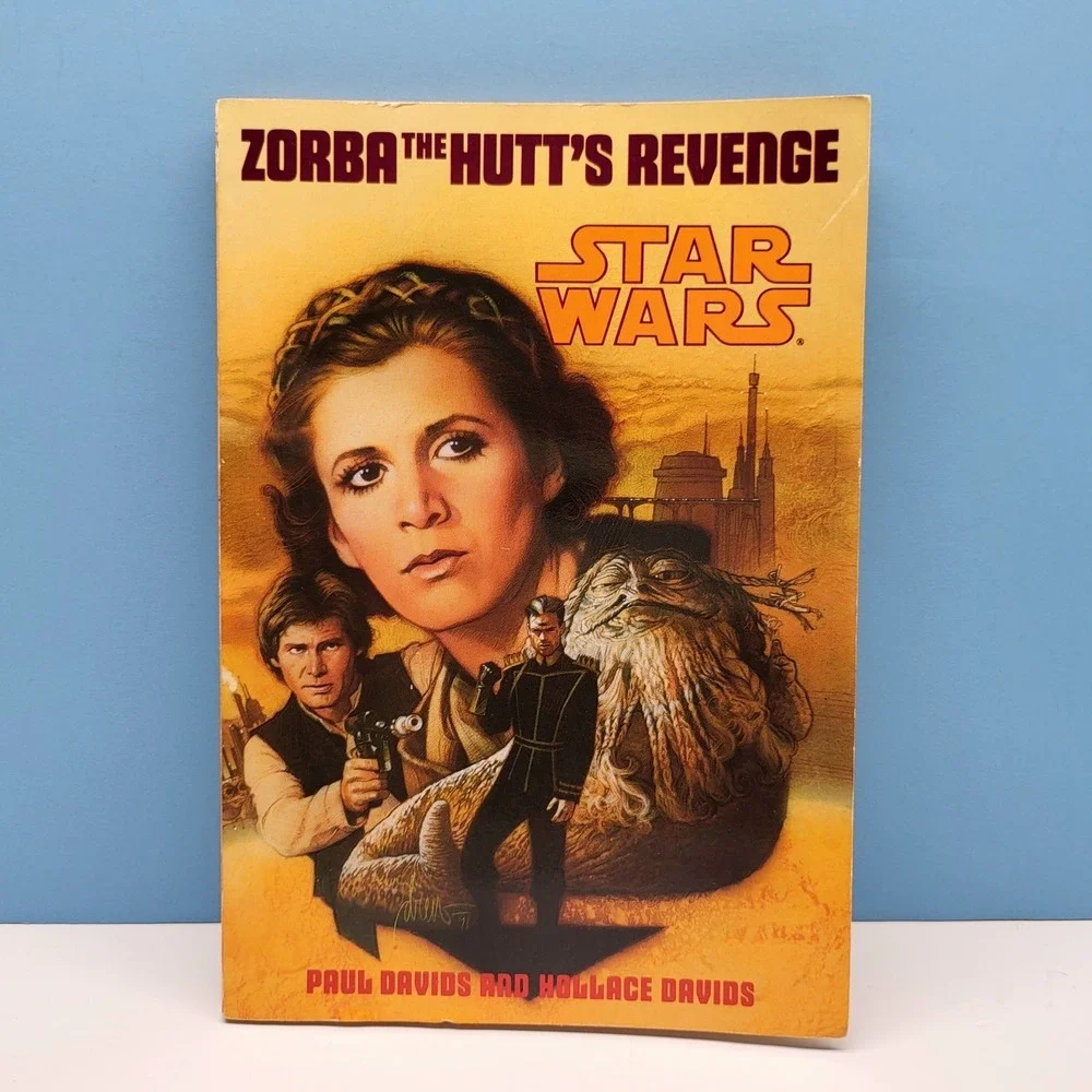 Star Wars Book Lot‎ Zorba The Hutts Revenge & Queen Of The Empire Vintage 1990s